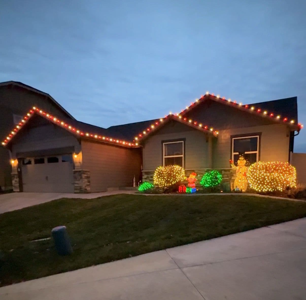 Dazzling Holiday Lighting Transformation