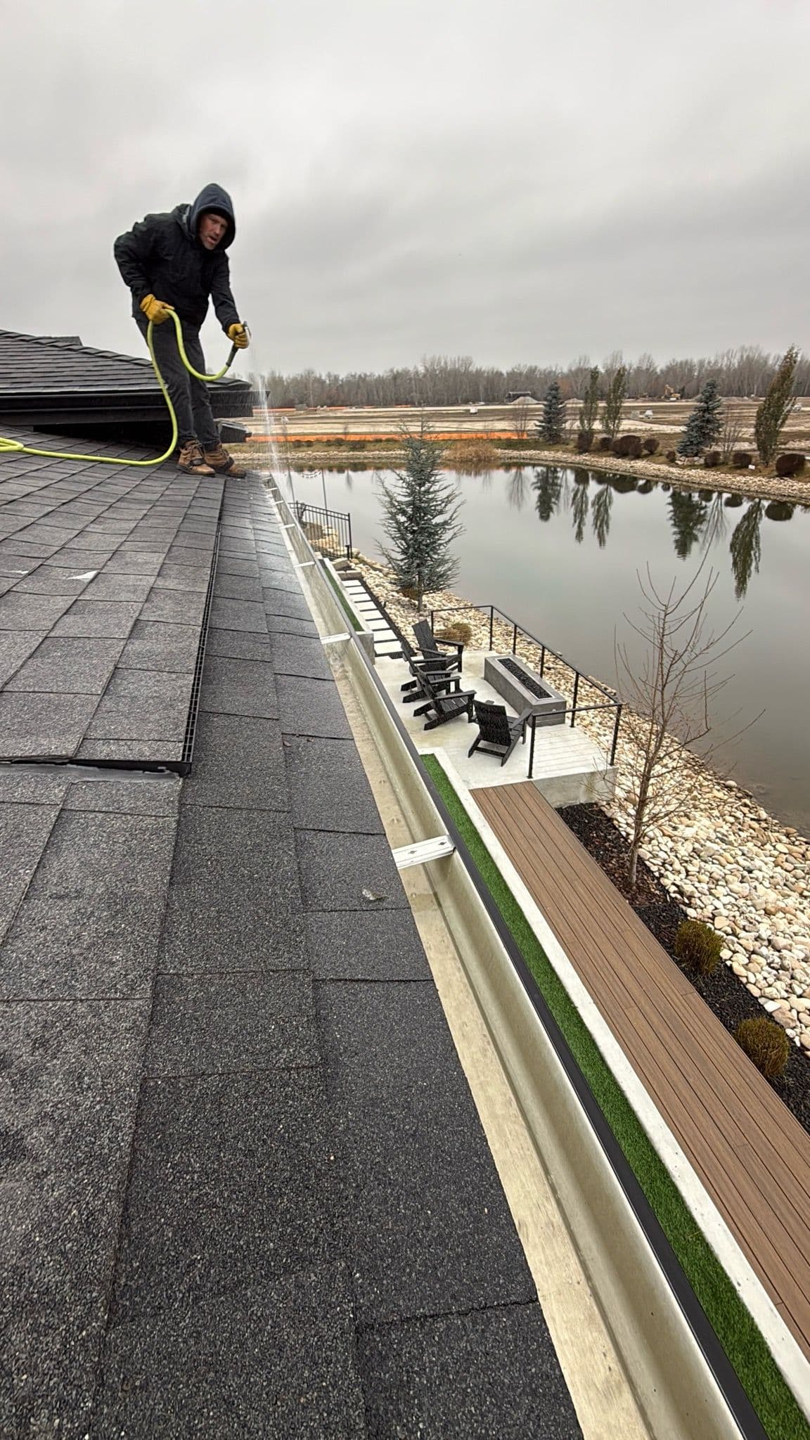 Spotless Gutter Cleaning in Eagle image